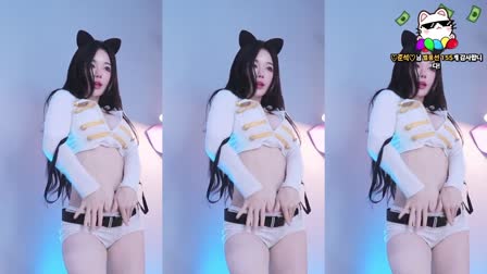 Afreecatv하냥이后背摇加特林热舞20250724Hot Dance